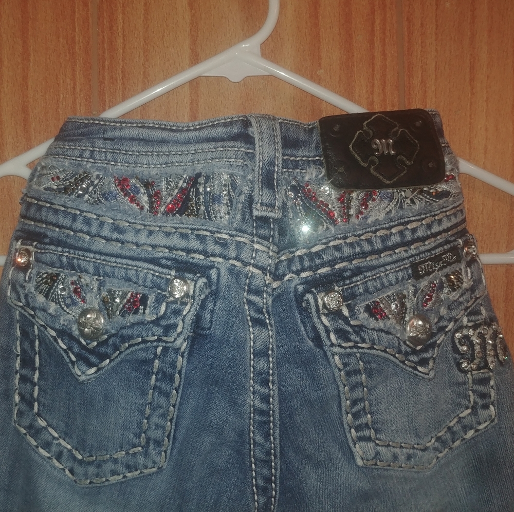 Girl's Miss Me Boot Cut Jean's Size 10